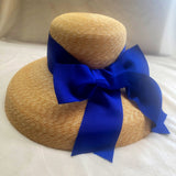 Wauwinet, Medium Brim - Leghorn Straw with Bound Edge