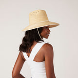 Surfside - Leghorn Straw with Bound Edge