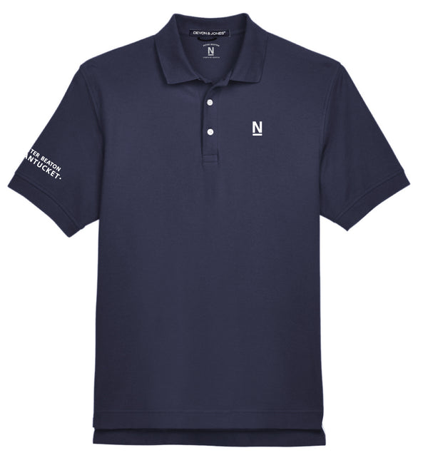 Men's N Logo Polo - Small N (chest only)