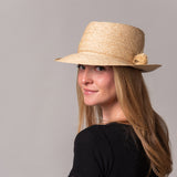 Cathcart - Narrow Braid Raffia Straw