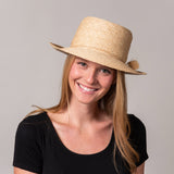 Cathcart - Narrow Braid Raffia Straw