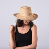 Madaket, Medium Brim - Wide Braid Raffia