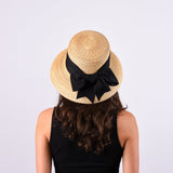 Wauwinet, Small Brim - Leghorn Straw, Natural Underbrim
