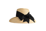 Wauwinet, Medium Brim - Leghorn Straw, Natural Underbrim