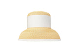 Wauwinet, Small Brim - Leghorn Straw with Bound Edge