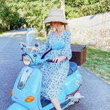 Westmoor, Small Brim - Wide Braid Raffia Straw with Fringe