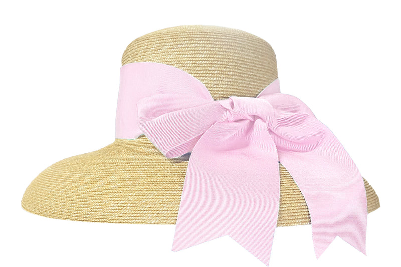 Tall Crown Wide Brim Leghorn Straw Hat - Peter Beaton display picture 2