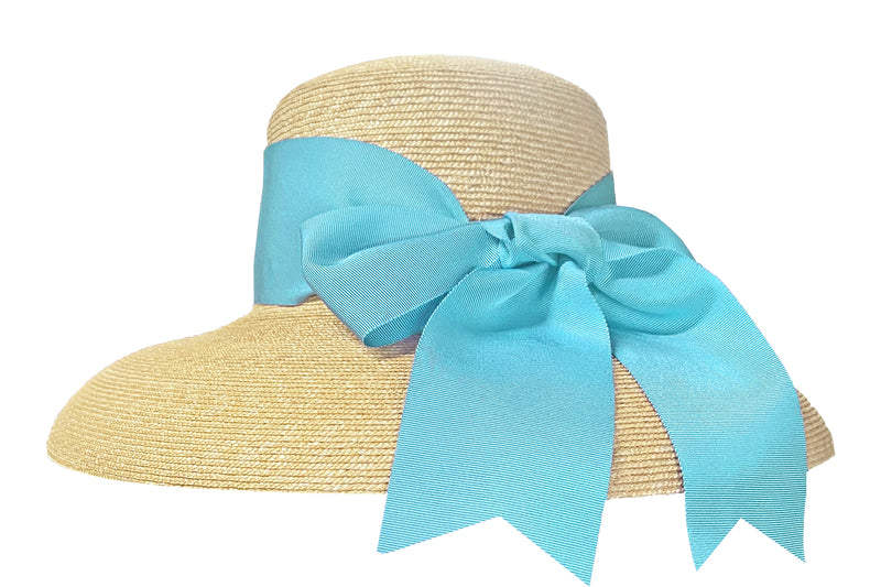 Tiffany blue wide brim hat Women main image 4