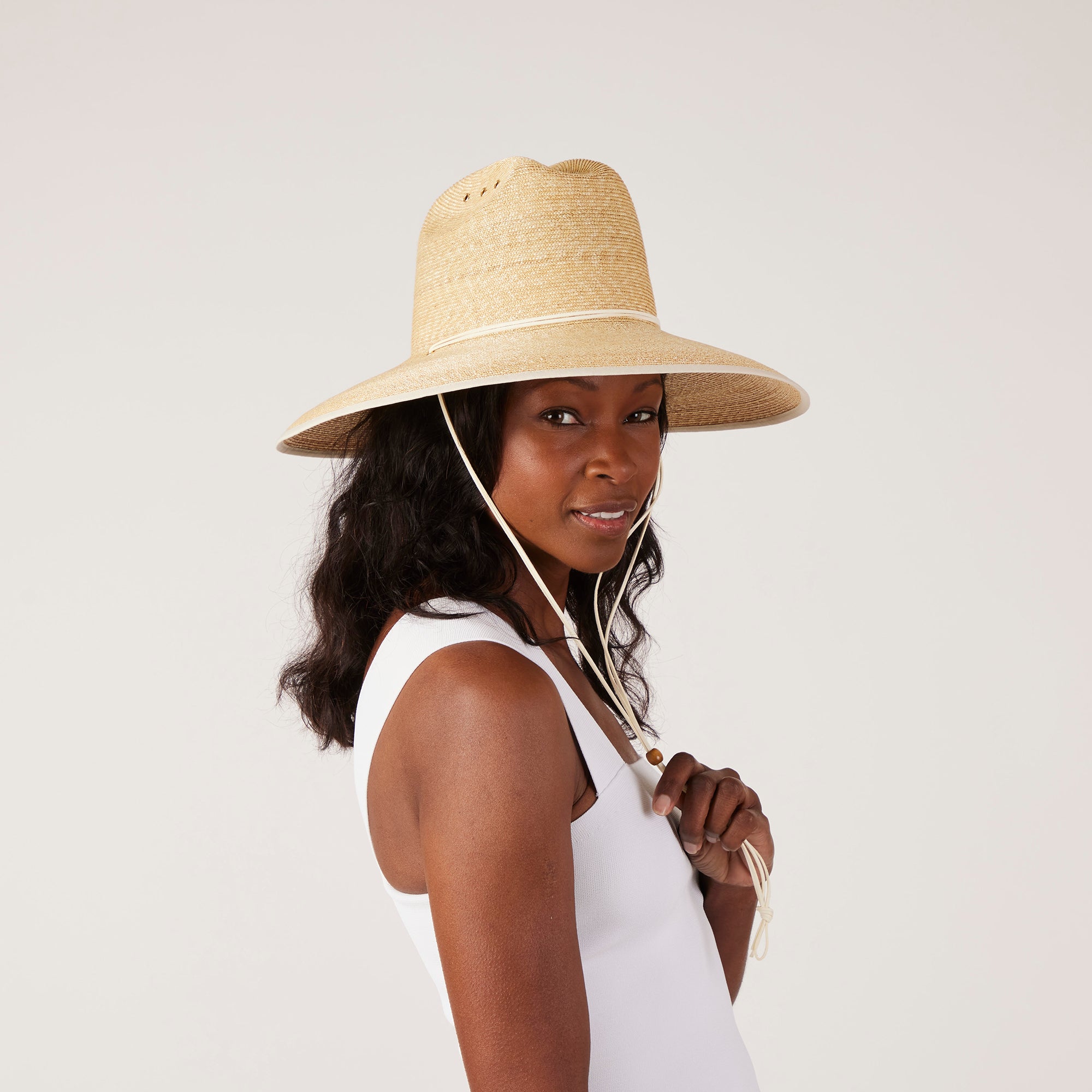 Surfside - Leghorn Straw with Bound Edge – Peter Beaton