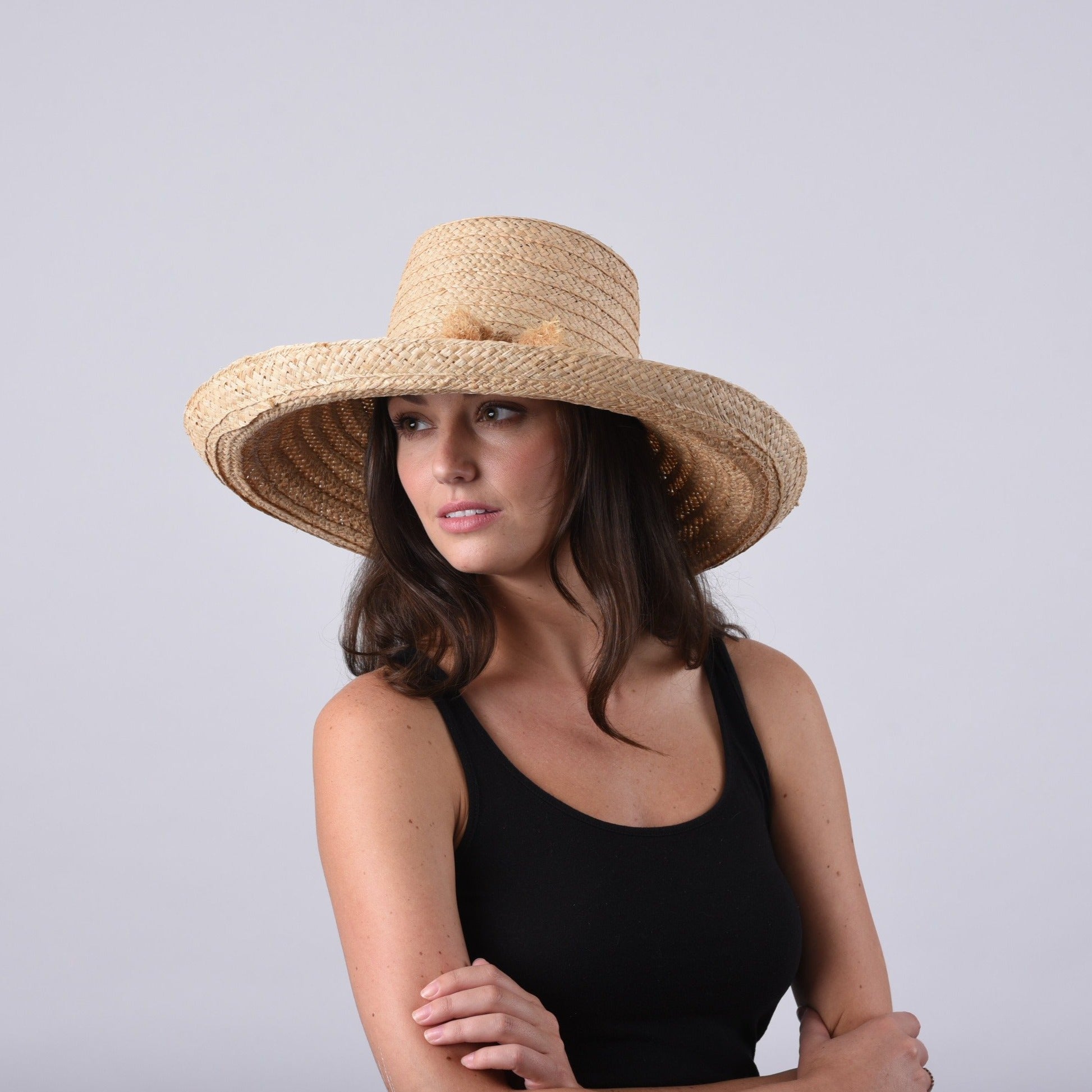 Lavi Women's Madeleine Raffia Hat White main image 1