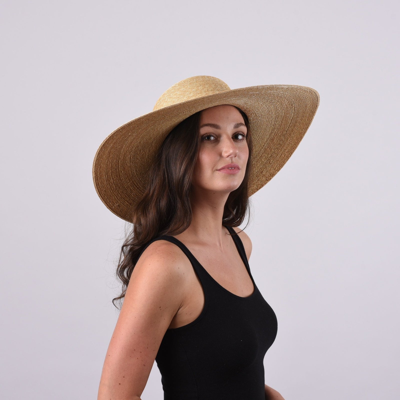 Women's Wide Brim Sun Protection Straw Hat - Peter Beaton