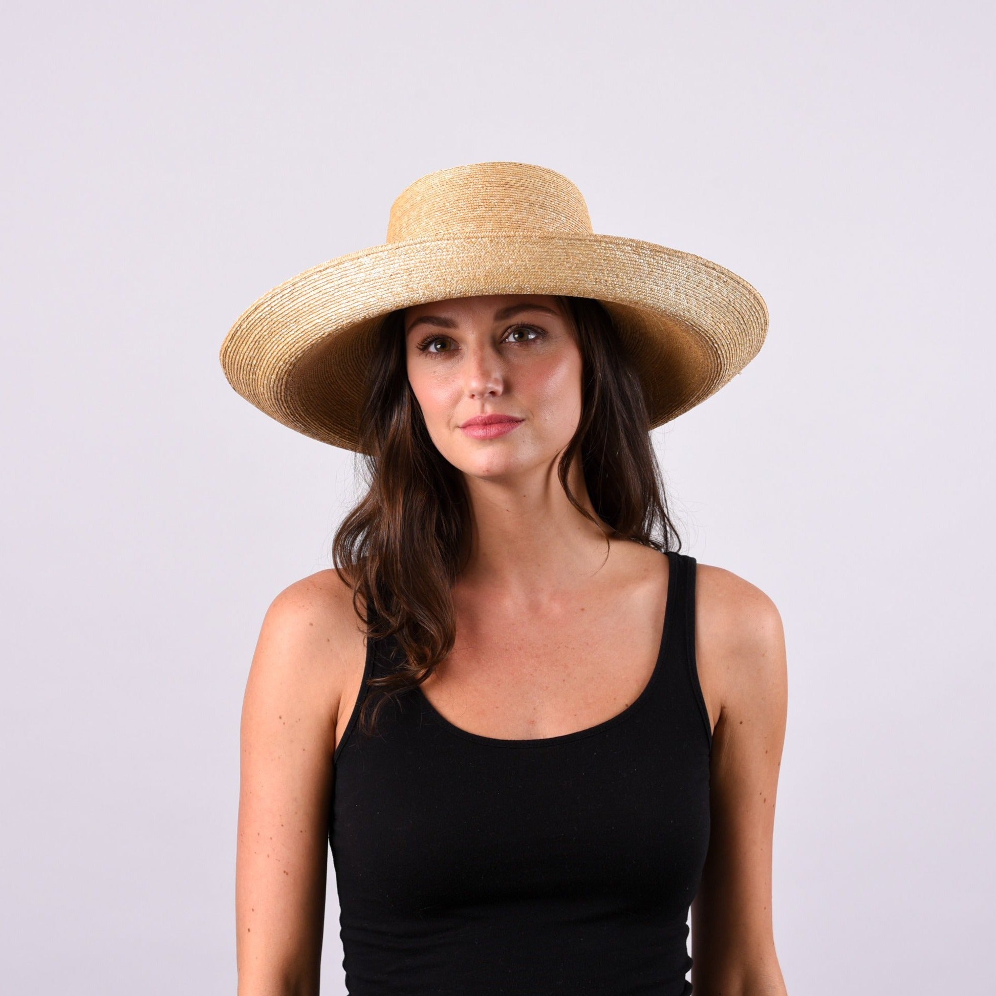 Madaket Women's Wide Brim Straw Hat with Ribbon - Peter Beaton