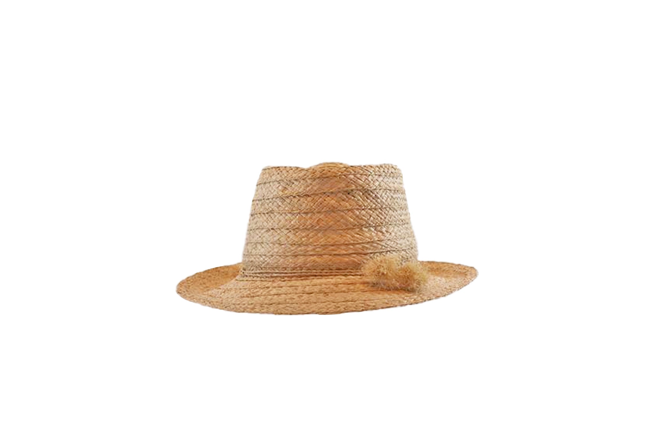 Kids' Raffia Straw Hat with Ribbon - Peter Beaton