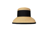 Wauwinet, Small Brim - Leghorn Straw with Bound Edge