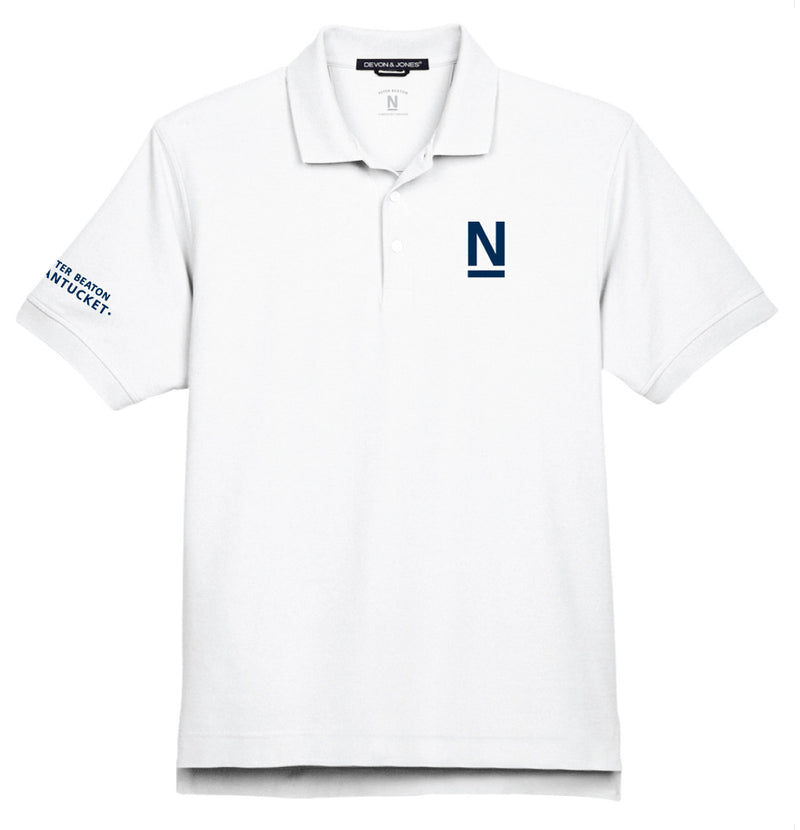 Men's N Logo Polo - Large N (chest and back)