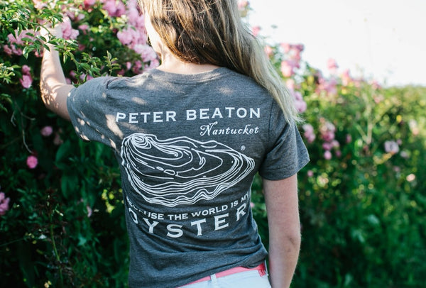 Because The World is My Oyster, T-Shirt - Oyster (Final Sale)