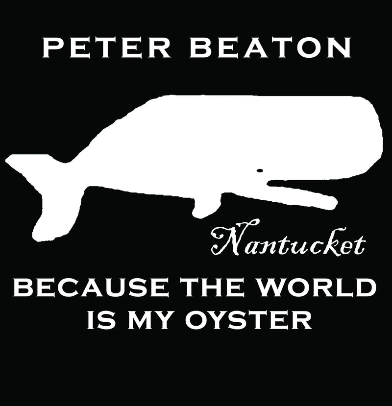 Because The World is My Oyster, T-Shirt - Whale (Final Sale)